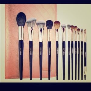Sephora Pro Rose Gold Brushes 12 in total